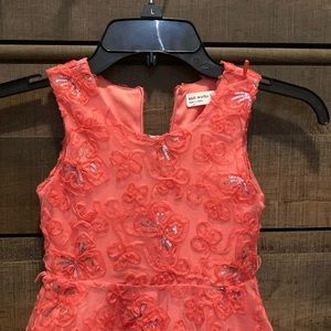 Coral dress